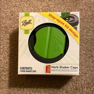 COPY - COPY - Bally Green Herb Shaker Caps